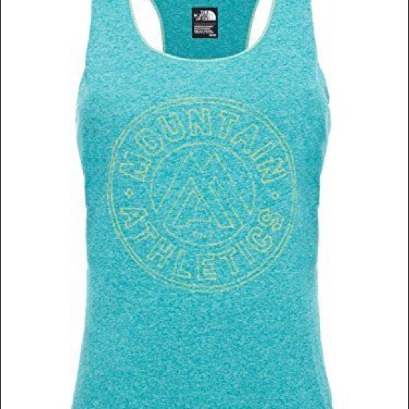 The North Face Tops - The North Face, teal tank top size XL